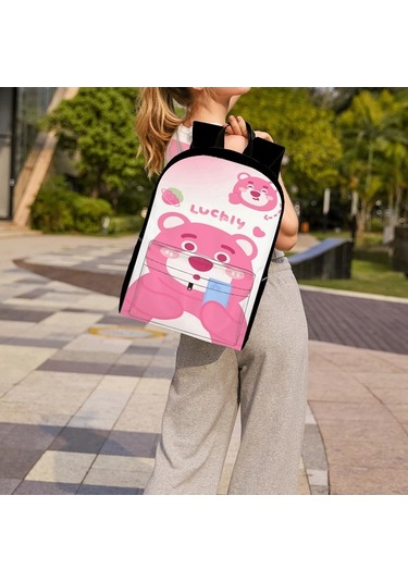 Trendooze Ve Siyah Siyah Sırt Seyahat, Organizasyon Kılıfı Kawaii Karikatür, İş, İle Gençler, Dizüstü Çoklu Çantası, Bölmeleri Bilgisayar Abd67 15.6 Us Siyah