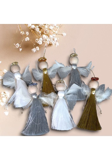 Yılbaşı Melekler 4 Adet Set