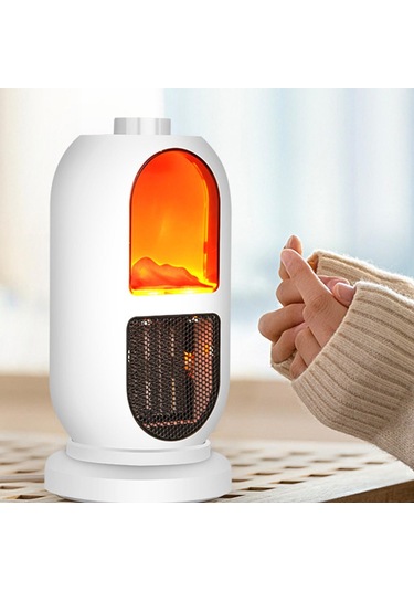 Suntek Mini Kişisel Masaüstü Elektrikli Isıtıcı İç Beyaz