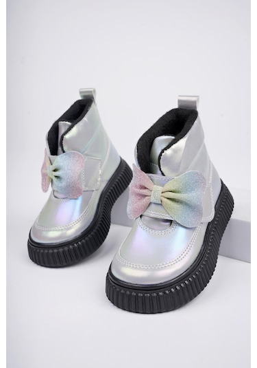 Muggo Nixie Garantili Kaymaz Taban Rahat Kalıp Cırtlı Ve Fiyonklu Çocuk Kışlık Bot 001