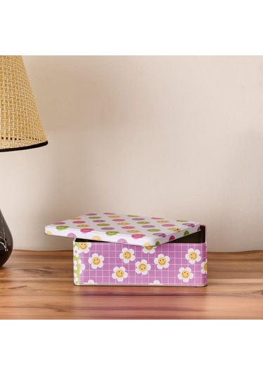 Sarkap Smile Dikdörtgen Kutu - Renkli - 7 Cm Standart