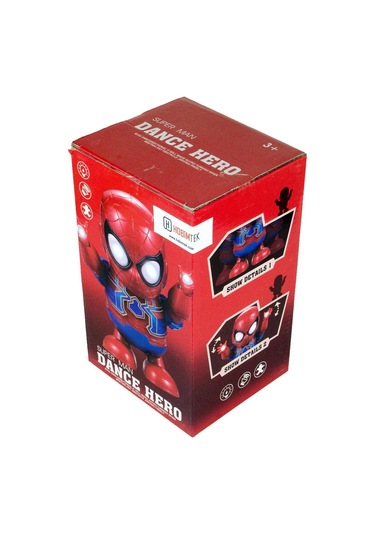 Dance Hero Kırılmaz Oyuncak Robot Spiderman Örümcek Adam