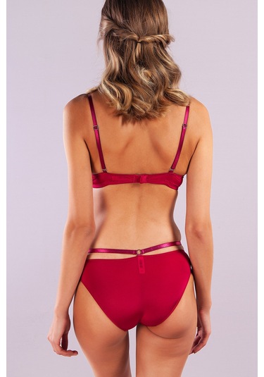 Golshan Gorbus Foam Cup Push Up Bra, Şarap Renk Konforlu Ve Şık Sütyen Çok renkli