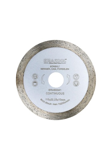 Era Tool 50041 Cam Seramik Sürekli Sulu Kesim Elmas Testere 115 Mm