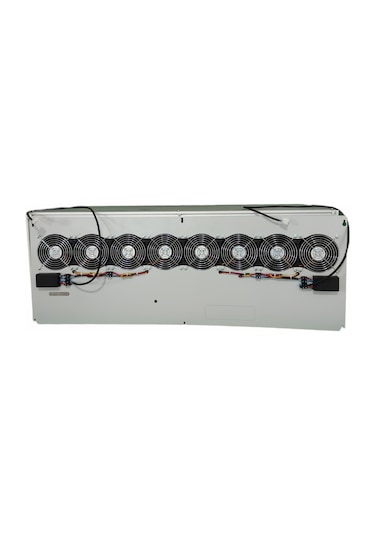 RigBu Kapalı Mining Rig Kasası SK53 Fanlı Gri