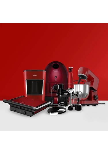 Arçelik Kırmızı Aşk Seti Çok Renkli