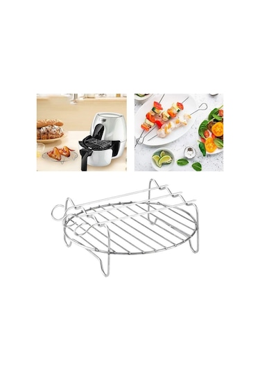 Philips Hd9243/90 3000 Series Airfryer L İle Uyumlu Izgara Teli 3 Şişli