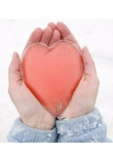 Kalp Şeklinde Sihirli Jel El Isıtıcı Cep Sobası