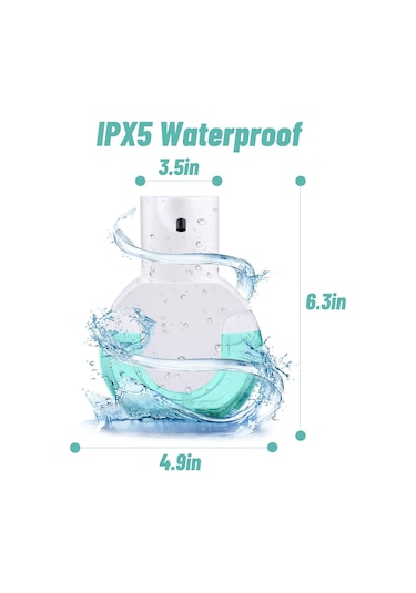 Fan Sabunluk Otomatik, Duvara Sabitleme, Sensörlü Köpük