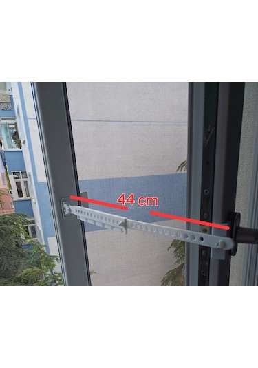 2 Adet Ayarlanabilir Plastik Pencere Kolu Kapı Cam Aralama Stoperi Kolu Tutucu Tutacağı Durdurucu Tamponu