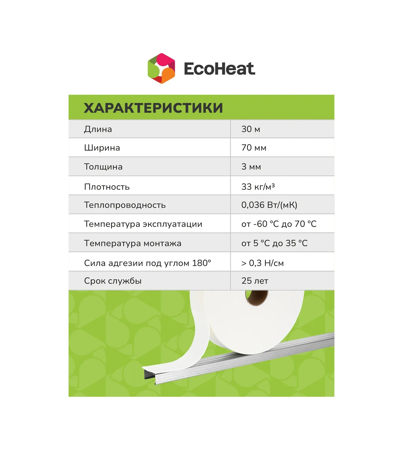 Isolon Orta Yapışkanlıklı Sızdırmazlık Bantı Dichthungsband 357271517