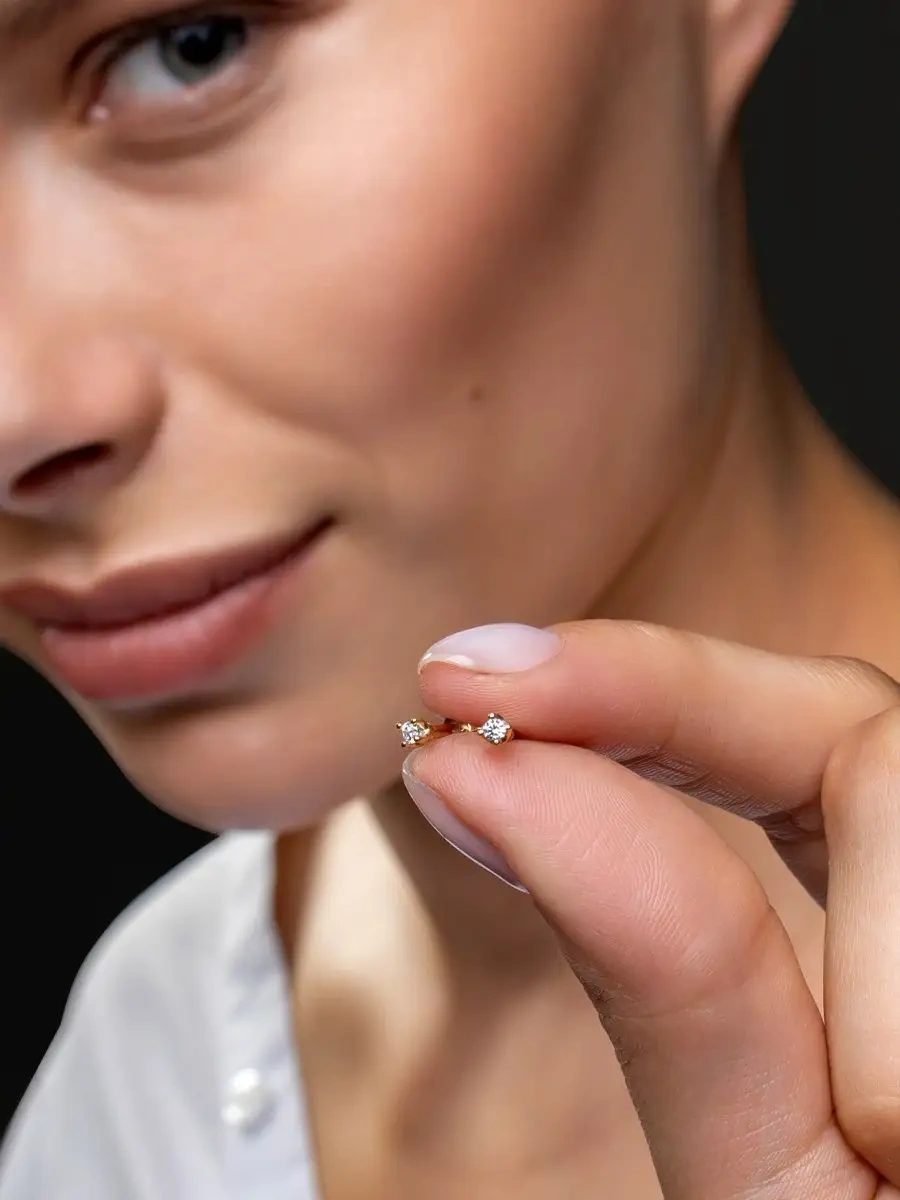 925 Lıght Altın Kaplama Küpe Gümüş Takılar 91244485 Altın