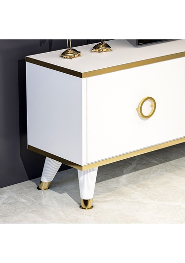 Beyaz Sophia Tv Ünitesi Beyaz