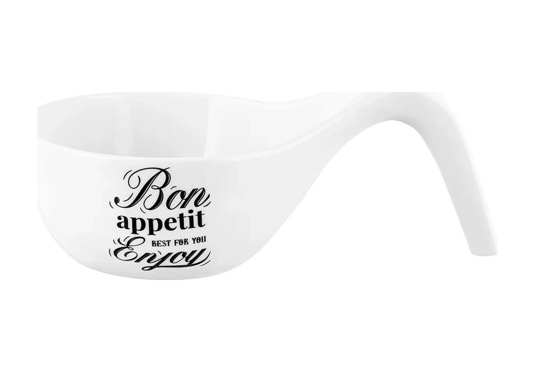 Elan Gallery Bon Appetit Salata Kabığı Çorba Kasesi, 600 Ml 313750813 Beyaz