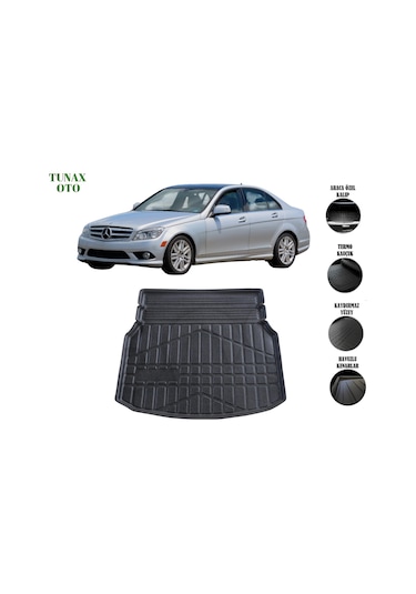 Mercedes W204 Rampalı Bagaj Havuzu 2007 2008 2009 2010 2011 2012 2013