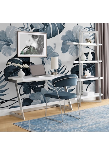 Nysa Paslanmaz Metal Kitaplık & Raf