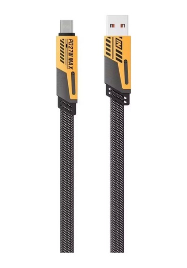 Büro Ev Ofis si İçin 65w Hızlı Şarjlı Usb Typec Girişli Örgülü Kablo