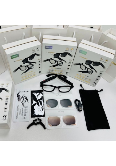 Aımb-g1 8mp Kamera Bluetooth Arama Çeviri Tanıma 1080p Video Ve Ses Kayıtlı Akıllı Gözlük