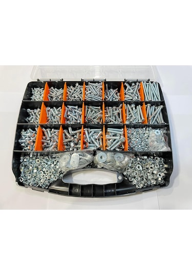 2510 Parça M4 M5 M6 Vida Somun Pul Seti