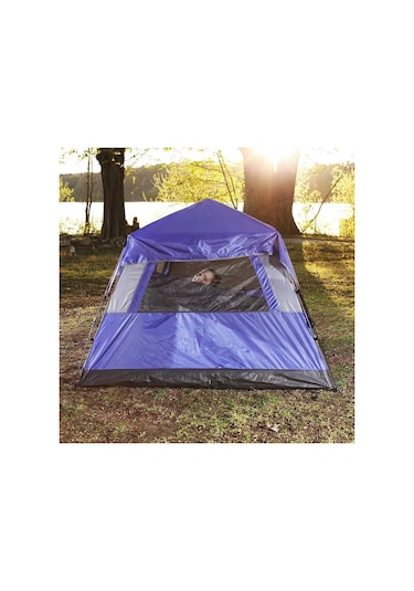 Where Tomorrow Fenstern Otomatik Çadır-mavi Mavi