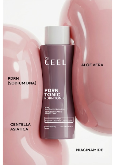 Pdrn Somon Dna Tonik Niacinamide & Aha Bha İçeren Peeling Tonik 200 Ml
