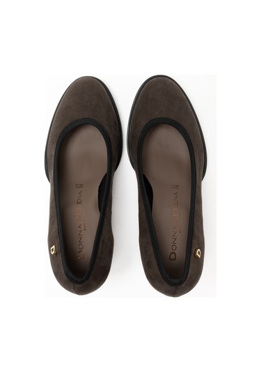 Topuklu/ Stiletto Kadın 483700ds Donna Serena 3700ds Camoscio Taupe Camoscio Taupe