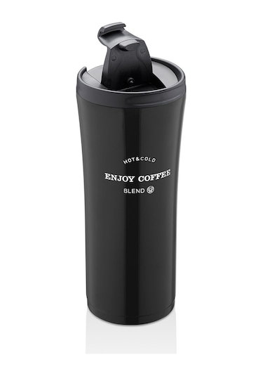 Korkmaz Freedom Colours Kahve Bardağı Siyah