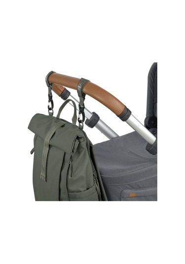 Lassig Rolltop Up Bebek Bakım Sırt Çantası Olive Haki