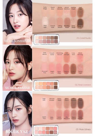 Clio Pro Eye Palette Air 02 Rose Connect
