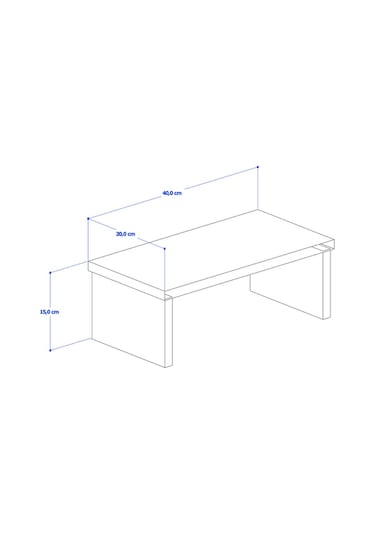 Mutfak Taburesi 002 - Sonoma Meşe