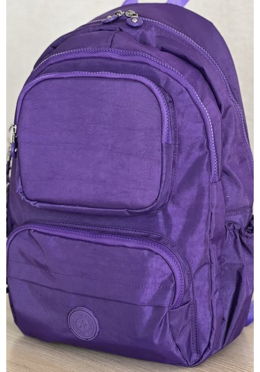 Nemo Group Sırt Çantası Mor Krinkıl Kumaş Suya Dayanıklı Mor