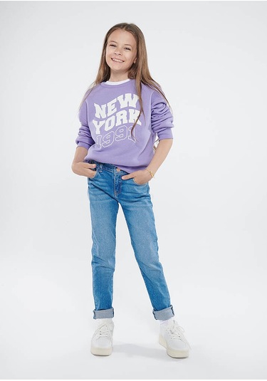 Kız Çocuk Lara Jean Pantolon-mavi Mavi