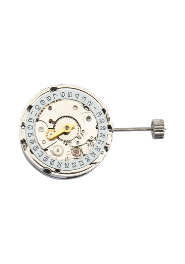 Xurunkeji Mekanik Saat Hareketi Saat Aksesuarları 19,4 Mm St6 Kadın Üç İğneli Tek Takvimli Otomatik Hareket Gümüş