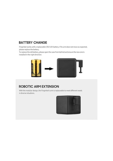 Moly Akıllı Ev Kontrol Robotu: Beyaz/siyah, 47x34.5x34.5mm, Bluetooth, Dokunmatik, Zamanlayıcı, Ses Kontrollü