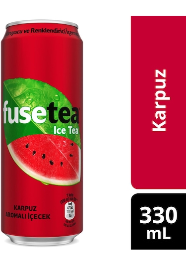 Fuse Tea Karpuz Aromalı Soğuk Çay 330 Ml X 12 Adet