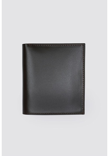 Ds Damat Kahverengi Hakiki Deri Kutulu Cüzdan 2h1119st236 Siyah