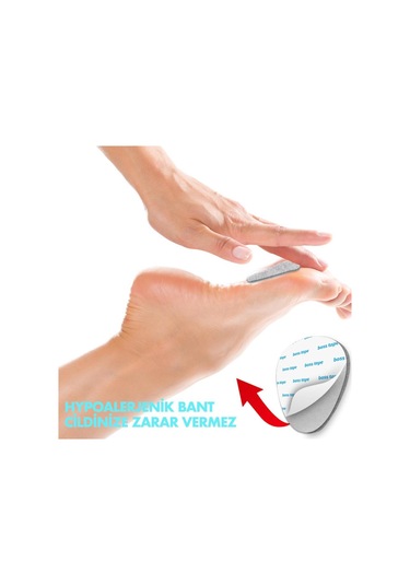 Boss Ayak Tabanı için Yumuşak Yapılı Hipoalerjenik Ped 10'lu