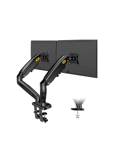 North Bayou Nb F160 Amortisörlü Çiftli 17 27'' Monitör Tutucu