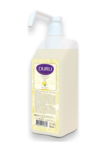 Duru 80 Derece Limon Çiçeği Kolonyası Pompalı 750 ML
