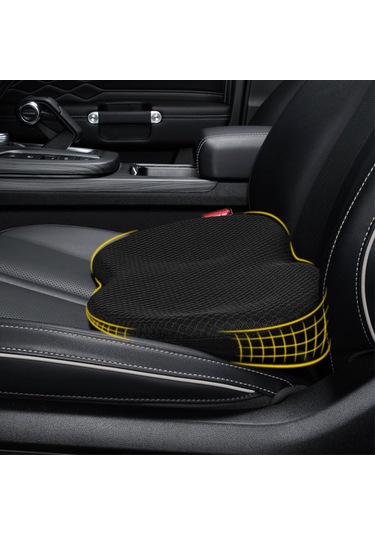 Mufunye Otomobil Koltuğu Yükseltici: Rahatlık Ve Konfor İçin Mini Oturma Pedi - Siyah