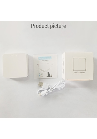 Samdoo Zigbee 3.0 Akıllı Ev Ağ Geçidi, Tuya Cihazları Ve Uygulaması İle Entegre, Alexa Ve Google Home Ses Kontrolü, 2.4ghz Wifi Desteği, Tyzg1