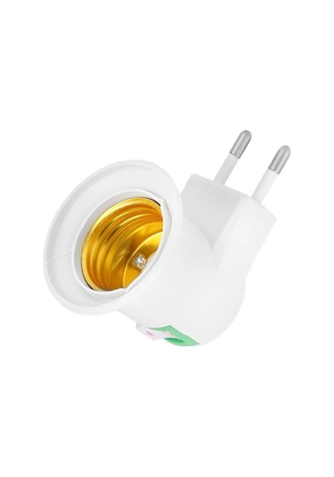 6 Adet E27 Led Işık Lamba Ampuller Soket Bankası Tutucu Ab/abd