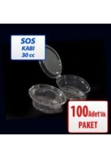 Plastik Sos Kabı 30cc