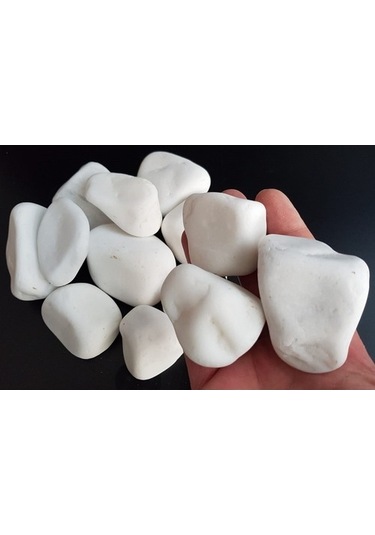 Dolomit Taşı Beyaz Taş Bahçe Dere Taşı Çakıl Taşı Ebat-Miktar Seç