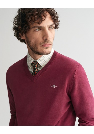 Gant Erkek Sweatshırt 8030562-638 8030562-638 Bordo Bordo