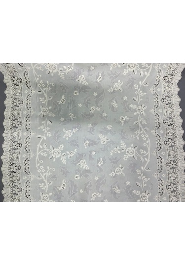 Pvc Küpür Dantel Raf Ve Dolap Örtüsü Runner 28kpr008 Bej