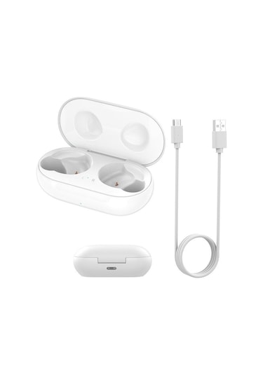 Yaozixa Samsung Galaxy Buds Pro R190 Ve Buds2 Pro İçin Siyah Seyahat Şarj Kutusu, Kulaklık Depolama Ve Şarj Fonksiyonu - Uyumlu Koruyucu Kutu Uygun İçin Çiçek Bütçeleri Pro R190 Siyah