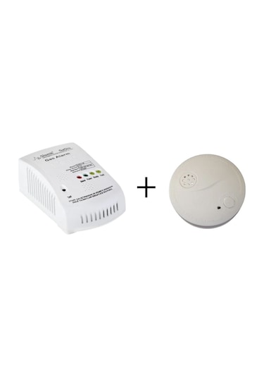 Sismik Gasis-M Alarmlı Gaz Dedektörü + Lorex LR-SA5 Pilli Duman Dedektörü