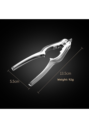 Springsun Zink Alaşımlı Çift Fonksiyonlu Mutfak Aracı: Midye, İkra, Ceviz Kabuk Açıcı - Dayanıklı Ve Ergonomik Tasarım Diğer