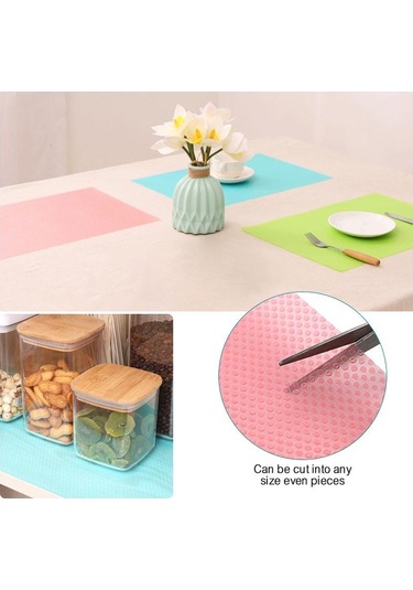 Pembe 4 Adet Buzdolabı Pedi Antibakteriyel Zehirli Küf Nem Pedi Su Geçirmez Buzdolabı Paspasları Pembe